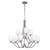 Flambeau Vintner 9 Light Satin Nickel Chandelier 