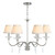 Finsbury Park 6 Light Polished Nickel Chandelier