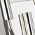 Flambeau Brianna 2 Light Polished Nickel Wall Light 