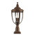 Flambeau English Bridle 3 Light Britsh 64cm Bronze IP44 Top Post Light 