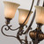 Flambeau Kelham 5 Light Hall Firenze Gold and Bronze Chandelier 