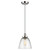 Flambeau Baskin Polished Nickel Dome Pendant Light 