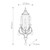 Flambeau Gianna 3 Light Gilded Silver Wall Light 