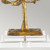 Gilded Nola Audubon Park Distressed Gold with White Shade Table Lamp 