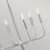 Flambeau Brianna 6 Light Polished Nickel Chandelier 