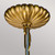 Adams 4 Light Brushed Brass Pendant Light