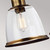 Flambeau Hobson 3 Light Aged Brass Bar Pendant Light 
