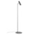 MIB 6 Adjustable Grey Metal Floor Lamp