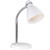 Cyclone Adjustable White Table Lamp