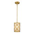 Arabella Distressed Gold Dual Mount Pendant Light