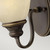 Cello Antique Bronze Wall Light