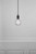 Avra Black/Chrome with Black Suspension Pendant Light