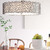 Kichler Silver Coral 3 Light Classic Pewter Dual Mount Pendant Light 