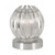 Oaks Lighting Shimna Smoked Acrylic Table Lamp - Clearance 
