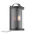 Laura Ashley Lighting Harrington Matt Black with Glass Wall Light 