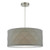 Dar Lighting Aisha Faceted Grey with White Diffuser Easy Fit Shade Only - Clearance 