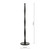Sierra Black with Grey Shade Floor Lamp