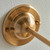 Endon Lighting Dome T Bar Brushed Aged Brass Bracket Only Wall Light 