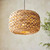 Endon Lighting Toca Woven Natural Water Hyacinth Easy Fit Shade Only