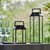 Endon Lighting Linterna Black with White Diffuser 45cm IP44 Touch Table Lamp 