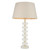 Endon Lighting Annabelle & Cici Brushed Gold with Grey Shade Table Lamp 