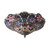 Endon Lighting Dimple 3 Light Polished Chrome with Smokey Mirror Shades Semi Flush Ceiling Light 