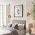 Endon Lighting Delphine Silver Leaf Layered Leaves with White Shade Table Lamp 