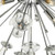 Dar Lighting Exodus 8 Light Polished Chrome and Crystal Pendant Light