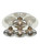 Franklite Round 4 Light Chrome with Smoked Glass Diffuser IP44 Bathroom Ceiling Light 