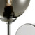 Dar Lighting Feya Polished Chrome with Smoked Glass Wall Light