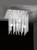 Franklite Carillon 4 Light Chrome with Glass Rods Flush Ceiling Light 