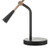 Dar Lighting Jack Matt Black and Antique Copper Task Desk Lamp