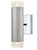 Franklite Cordelia 2 Light Brushed Satin Nickel Up and Down Wall Light 
