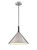 Franklite Joy Satin Nickel 30cm Pendant Light 