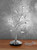 Franklite Nebula 3 Light Chrome with Crystal Table Lamp 