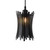 Oaks Lighting Navenby Black Easy Fit Pendant Light 
