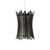 Oaks Lighting Navenby Black Easy Fit Pendant Light 