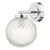 Dar Lighting Wayne Polished Chrome and Glass IP44 Bathroom Wall Light