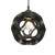 Oaks Lighting Noda Sphere Black Easy Fit Pendant Light 