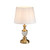Oaks Lighting Balloch Antique Brass Table Lamp 