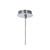 Oaks Lighting Harren 6 Light Chrome with Clear and Opal Diffuser Pendant Light 