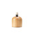 Oaks Lighting Walton Oak Dome Base Only Table Lamp 