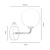 Oaks Lighting Flaxton Satin Nickel with Opal Diffuser Wall Light 