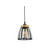 Oaks Lighting Pori Black 18cm Easy Fit Shade Only