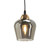 Oaks Lighting Arion Smoked Brandy Glass Pendant Light 