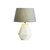 Oaks Lighting Knox Concrete Geometric Base Only Table Lamp 