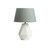 Oaks Lighting Knox Concrete Geometric Base Only Table Lamp 