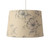Oaks Lighting Lined Pattern Natural 30cm Shade Only 