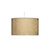 Oaks Lighting Straight Calico 40cm Drum Shade Only 