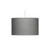 Oaks Lighting Straight Earl Grey 40cm Drum Shade Only 